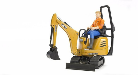 Bruder 62002 Minikoparka Jcb z figurką