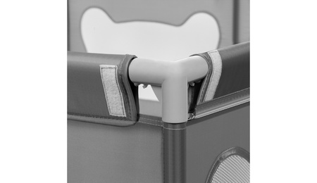 Lionelo Willow XL Grey Concrete – Kojec Dla Dziecka 207×187 cm