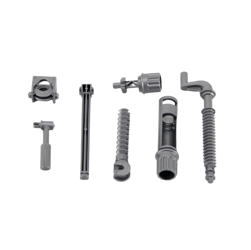 Bruder 42106 srebrne elementy części 02140 02141