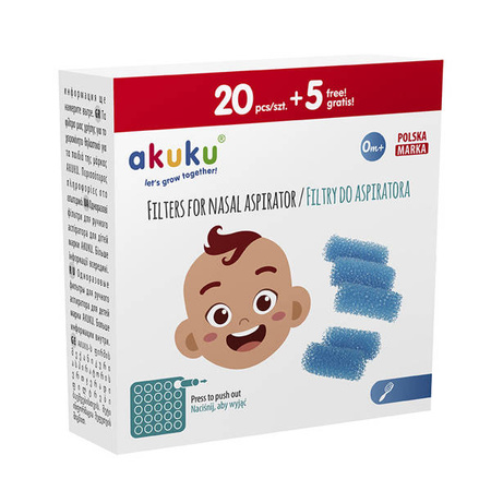 Akuku A0037 filtry do aspiratora Akuku 25szt 