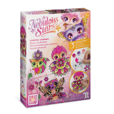 Nebulous Stars 11030 Witraż na okno – zestaw do malowania z szablonami