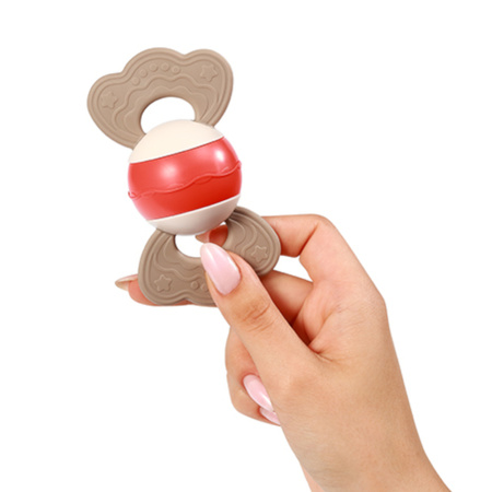 Babyono 1587 Grzechotka z gryzakiem – stymuluje rozwój dziecka
