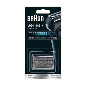 Braun 70B Folia + Nóż 70B  Series 7 CZARNA Do Limitowana edycji BOSS