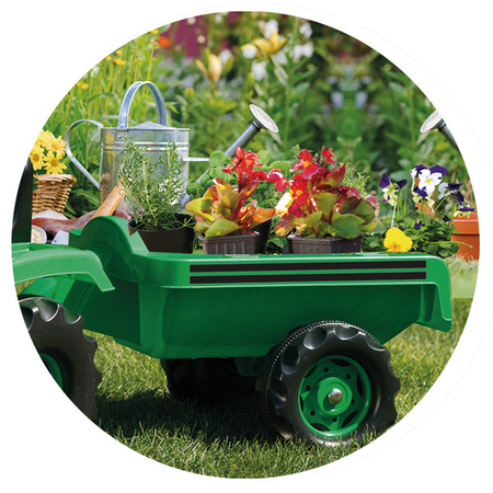 Dolu DL8246 Traktor na pedały z przyczepą