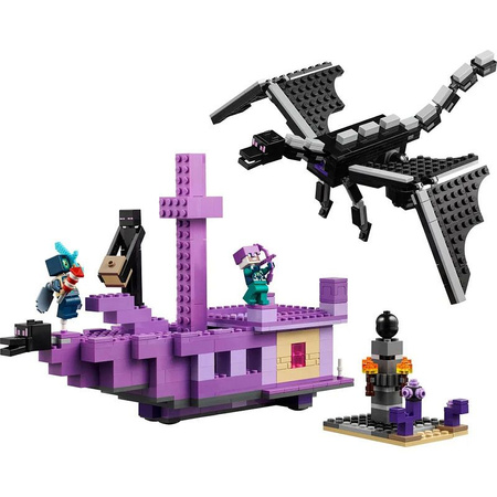 LEGO Minecraft 21264 Smok Kresu i statek Kresu zestaw 657 el 8+