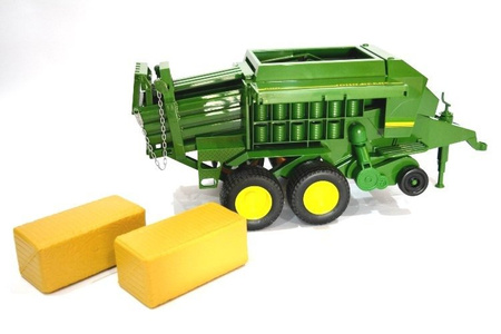 Bruder 02017 prasa kostkująca do siana John Deere