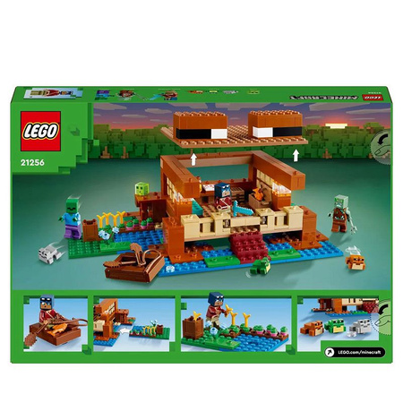 LEGO Minecraft 21256 – Żabi domek