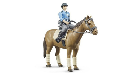 Bruder 62507 Figurka policjanta z koniem