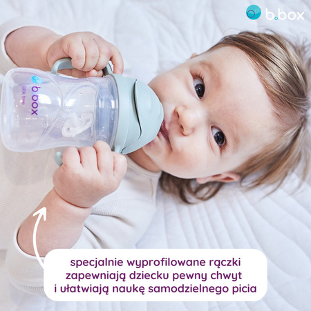 b.box 200210 Bidon ze słomką 240 ml b.box Sage