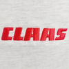 CLAAS 122cm SZARA Koszulka haftowane logo bawełna