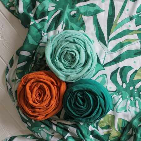 Tommy Lise 701325 Mangrove Green Pieluszka muślinowa bawełna