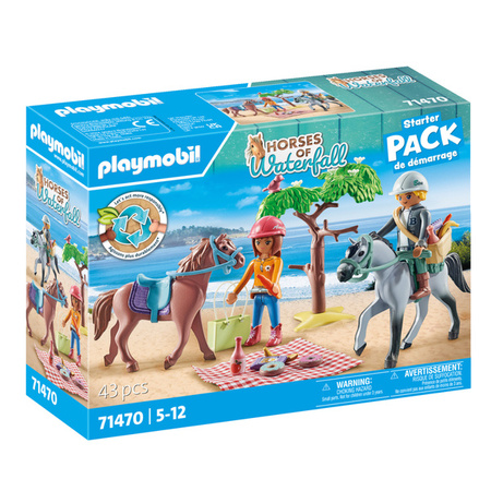 Playmobil 71470 Wycieczka konna na plażę z Amelią i Bene