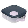 b.box 00665 Mini Lunchbox b.box Indigo Rose poręczny pojemnik na przekąski