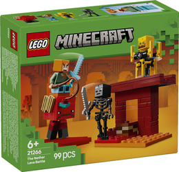 LEGO Minecraft 21266 Bitwa na moście Netheru zestaw 99 el. 6+