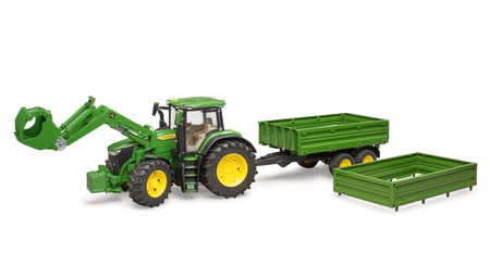 Bruder 03155 Traktor z przyczepą John Deere zestaw