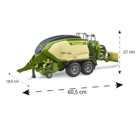 BRUDER 02033 Krone Prasa do słomy Big Pack 1290