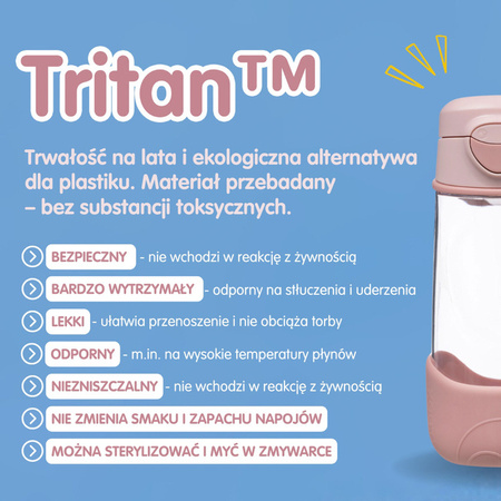 b.box 62399 Zestaw b.box Sportowa butelka Tritanowa 450 ml + Mini Lunchbox
