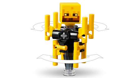 LEGO Minecraft 21266 Bitwa na moście Netheru zestaw 99 el. 6+