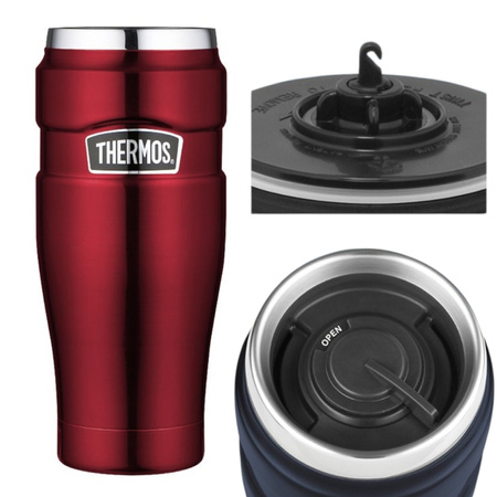 160021 Thermos Style 470 ml – Wodoszczelny Termokubek Czerwony