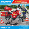 Playmobil 71466 Motocykl Straży pożarnej z akcesoriami
