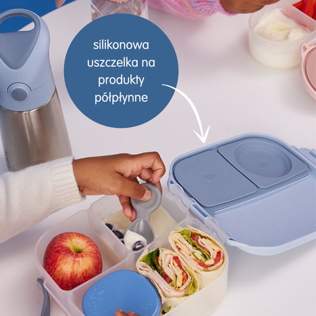 b.box 00708 Mini Lunchbox b.box Spearmint poręczny pojemnik na przekąski
