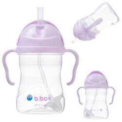 b.box 00518 Bidon ze słomką 240 ml b.box Gelato Boysenberry