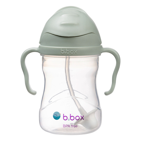 b.box 200210 Bidon ze słomką 240 ml b.box Sage