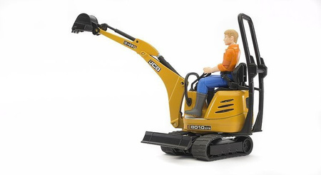 Bruder 62002 Minikoparka Jcb z figurką
