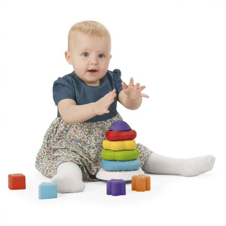 CHICCO 89734 WIEŻA Sensoryczna piramida 2 w 1 