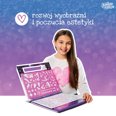 Nebulous Stars 11371 Szkicownik kredki naklejki L – Konie Firiaz & Daliaz