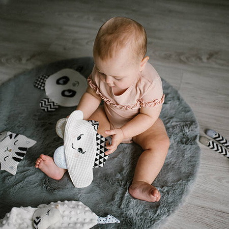 BABYONO 1534 Przytulanka - szeleścik CHMURKA BLINK & SMILE