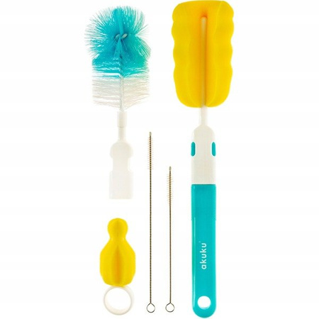 AKUKU A0410 zestaw szczotek do mycia butelek