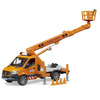 Bruder 02679 Mercedes-Benz Sprinter podnośnik koszowy z modułem dźwiękowym 