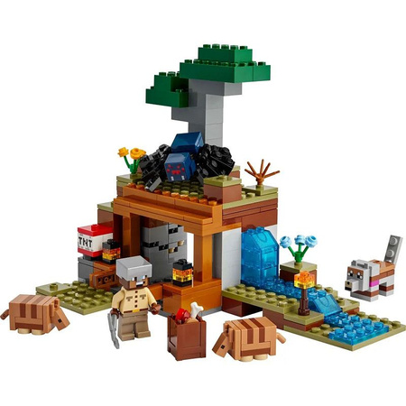 LEGO Minecraft 21269 – Wyprawa do pancernikowej kopalni