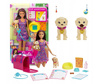 BARBIE HKD86 Lalka Adopcja piesków ZESTAW MATTEL 2 PIESKI