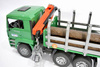 Bruder 02769 Ciężarówka do drzewa Man + 3 pnie