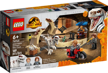 LEGO 76945 Jurassic World – Atrociraptor: pościg na motocyklu