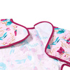 Babyono 1477/01 Śliniak z długim rękawem FLORAL