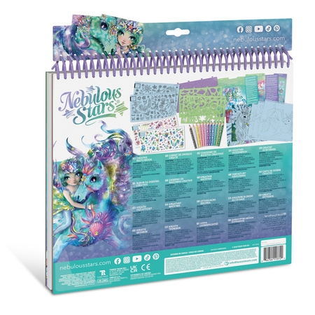 Nebulous Stars 11372 Duży szkicownik L – Konie Ariaz i Joyiaz