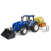 BRUDER 02187 Traktor New Holland T5.120 z ładowaczem i skrzynią ładunkową