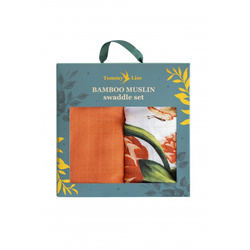 Tommy Lise 701333 pieluszki 2szt bambusowe 90x90cm