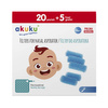 Akuku A0037 filtry do aspiratora Akuku 25szt 