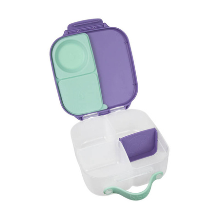 b.box 400703 Mini Lunchbox b.box Lilac Pop poręczny pojemnik na przekąski