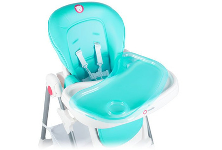 Lionelo Linn Plus Turkus Krzesełko do karmienia