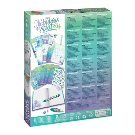Nebulous Stars 11115 Pamiętnik na kłódkę – z aplikatorem wzorów Marinia
