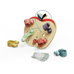 Topbright 121123 Zabawka edukacyjna dla dzieci Robaczki w jabłuszku 18 mies.+