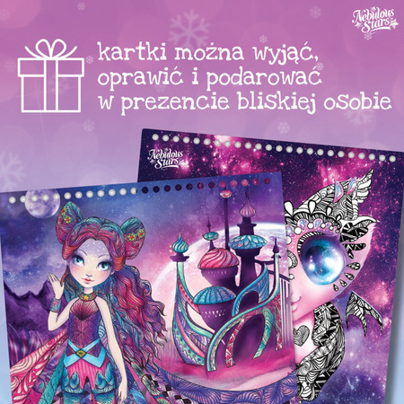 Nebulous Stars 11101 Szkicownik kredki, szablony, naklejki M Nebulia