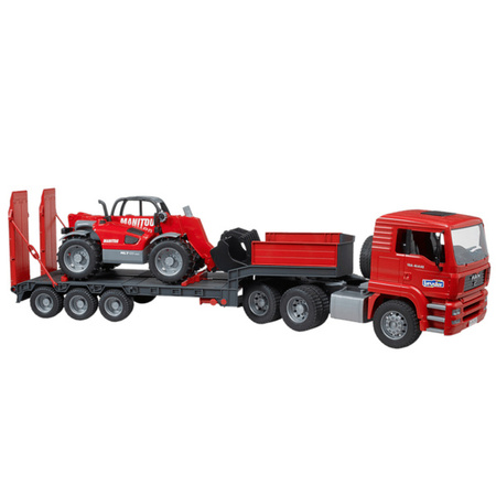 Bruder 02774 Man Laweta z ładowarką MANITOU