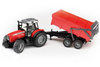 Bruder 02045 traktor z przyczepą Massey Ferguson