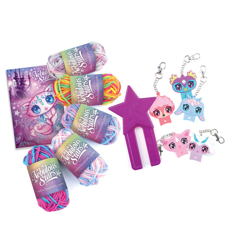 Nebulous Stars 11139 Zestaw do robienia breloczków z pomponami